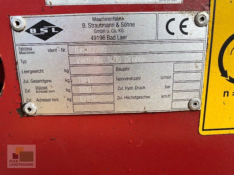 Strautmann Verti Mix 1400 Double