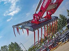 Sonarol Krokodil-Zange Greifer 1,8m mit MX Aufnahme