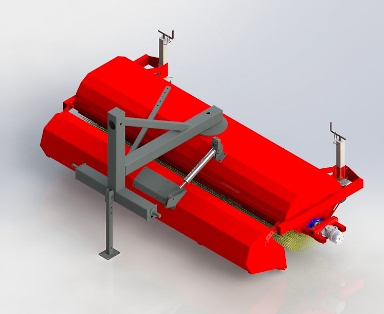 EURO-Jabelmann Schlepperkehrmaschinen 2,25 m, einschl. hydr. Entleerung, aus laufender Produktion, NEU