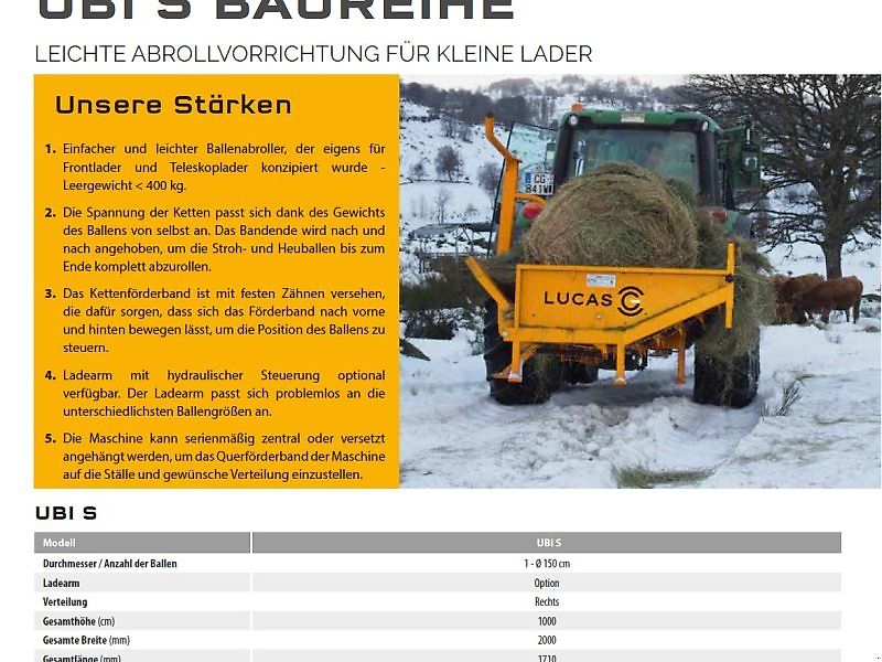 Lucas UBI S JET Euro Aufnahme