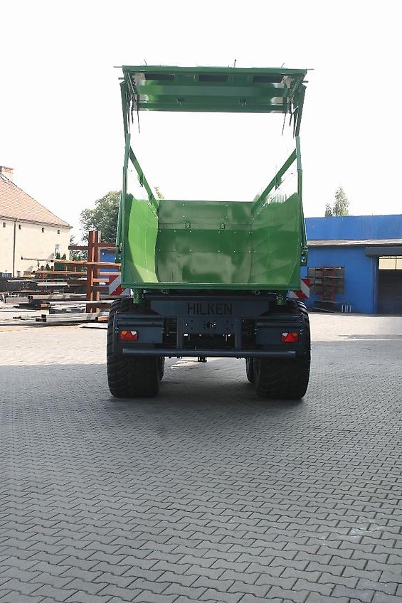 Hilken MKR7500 Tandem-Muldenkipper, Hardox-Boden,Premium-Ausführung, Häckselaufsätze 800mm
