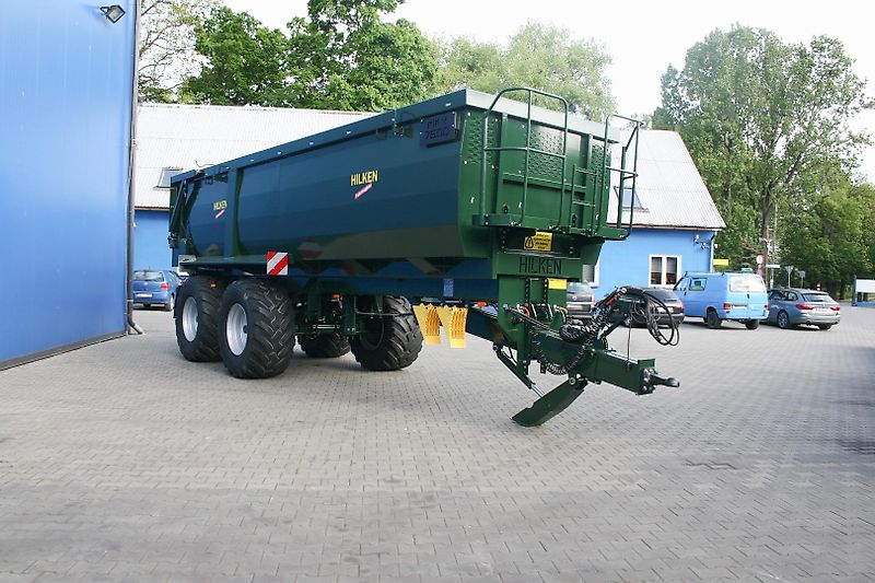 Hilken MKR7500 Tandem-Muldenkipper, Hardox-Boden,Premium-Ausführung, Häckselaufsätze 800mm