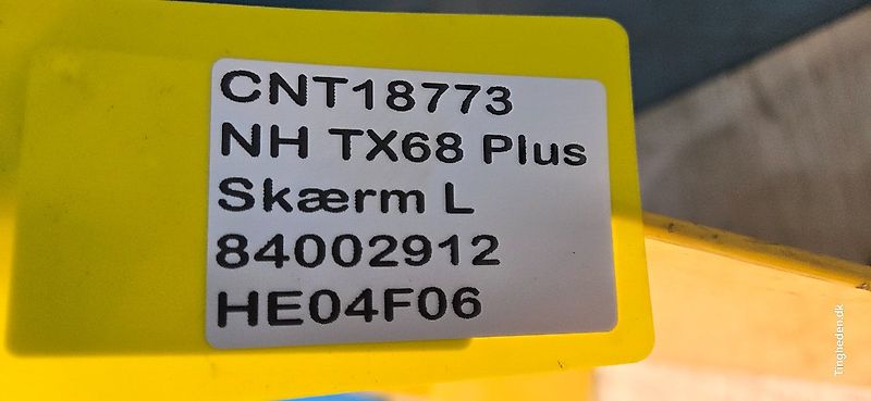 New Holland TX68 (Spare part/Reservedel/Ersatzteil)