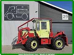 Mercedes-Benz MB Trac 800 mit Werner Forstausrüstung , Österreich Zulassung , 1.Hand