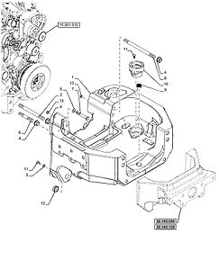 New Holland T6070 Rama 84526232 (Części zamienne)