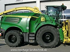 John Deere 8500 i mit Kemper 375 Plus / Green Star 3