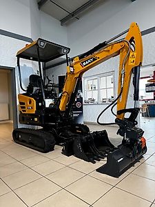 Sany Minibagger SY16 1,8t Baggerklasse MS01 Löffel Yanmar Motor
