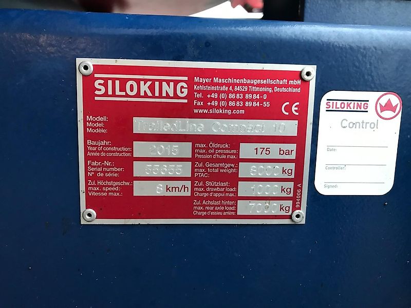 Siloking SILOKING Vertikal Futterwagen 10m³