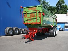 Hilken MKR7500 Tandem-Muldenkipper, Hardox-Boden,Premium-Ausführung, Häckselaufsätze 800mm