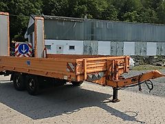 Müller Mitteltal ETÜ-TA Tandem-Tieflder Tüv 8/26 Tieflader Auffahrrampen