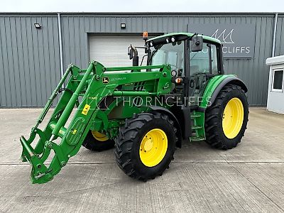 John Deere 6125M and LOADER