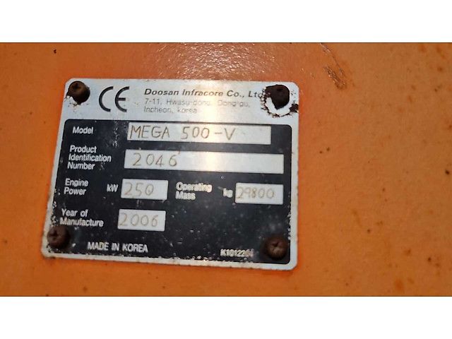 Doosan MEGA 500 V