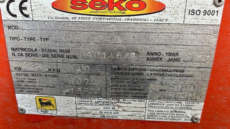 Seko TIGER VMS/240
