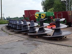 Vertikal- und Horizontal Mischschnecken für Mischwagen von Storti