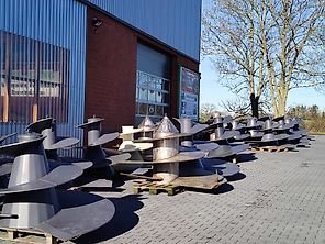 Vertikal- und Horizontal Mischschnecken für Mischwagen von Storti