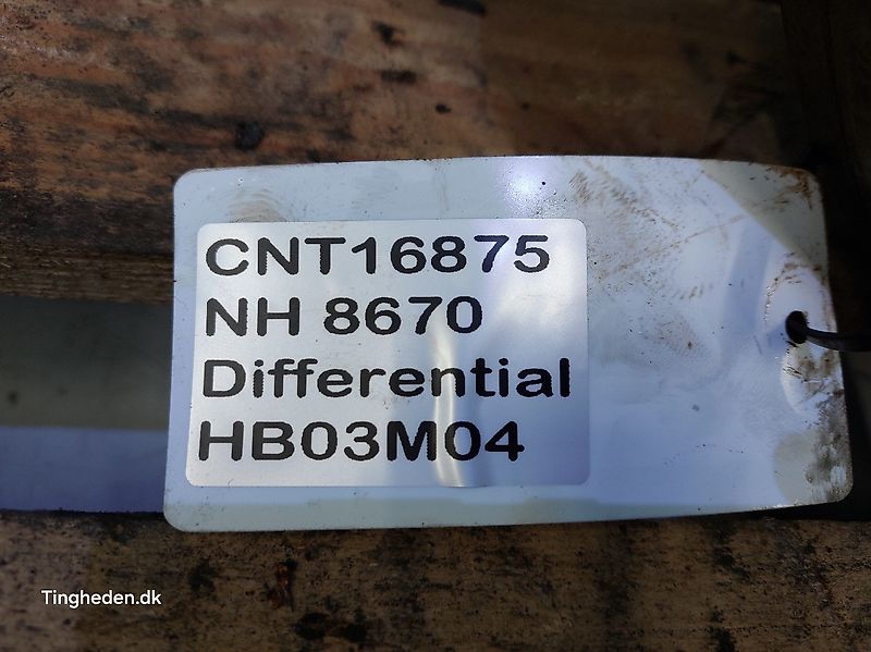 New Holland 8670 (Spare part/Reservedel/Ersatzteil)