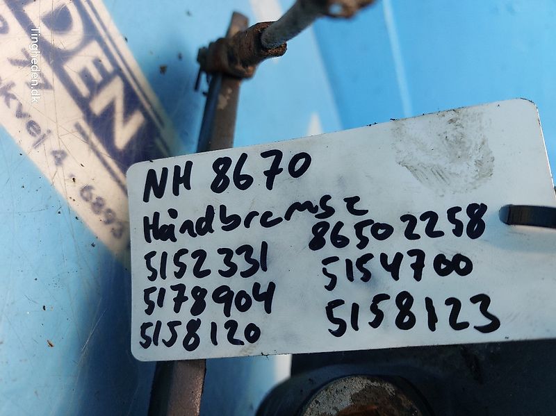 New Holland 8670 (Spare part/Reservedel/Ersatzteil)