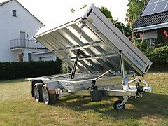 WM Meyer Anhänger HKC 2731/186 mit Handpumpe 2700 kg Kipper