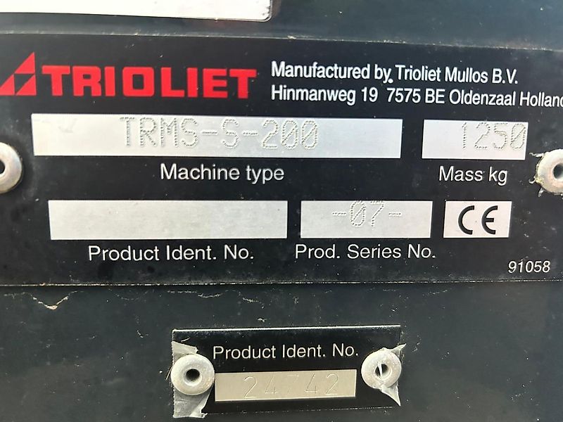 Trioliet TRM-S 200 Kuilhapper