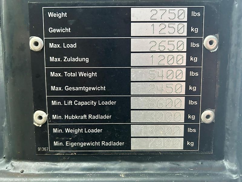 Trioliet TRM-S 200 Kuilhapper