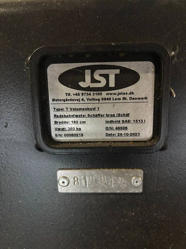 JST T1 volumeskovl JST 180 cm T1