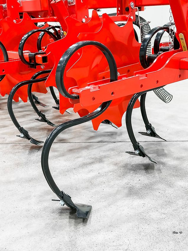 Gaspardo HS8 folding frame, 8-row inter-row cultivator