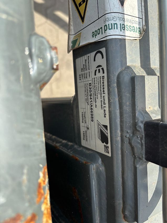 Bressel &amp; Lade Rundballenzange