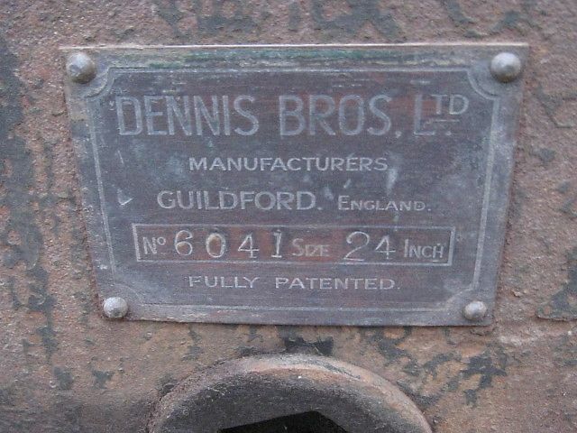 Dennis lawnmower, 24", 1924