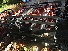 H LM Wiesenegge 4 Meter - 4 Reihiges Netz  - Schwere Ausführung H LM 4 M- 4 Reihig- schwere Ausführung -