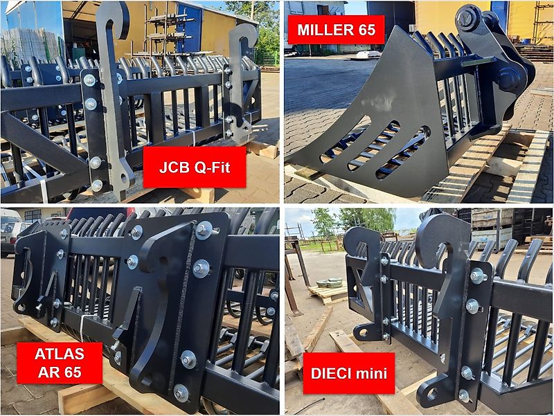 RADSTAL Steinschaufel (Siebschaufel) 1,8 m