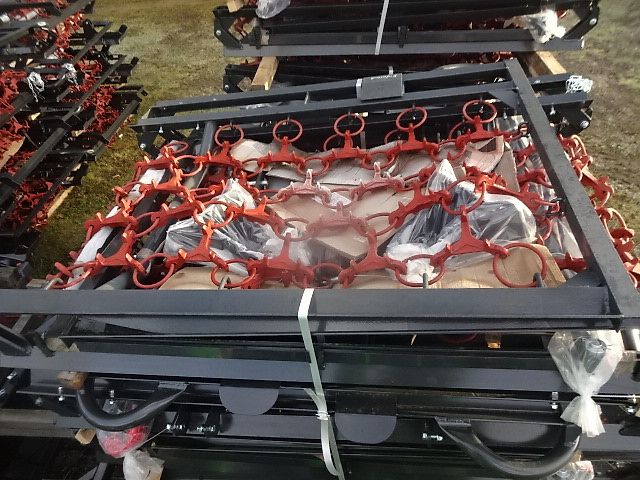 H  L  M -Wiesenegge - 6 Meter- 4 Reihig- 1 Z - Schwere Ausführung- Sonderspreis 6 Meter- 4 Reihig - Schwere Ausführung - 1- Z - Kombistern- hydraulisch klappbar