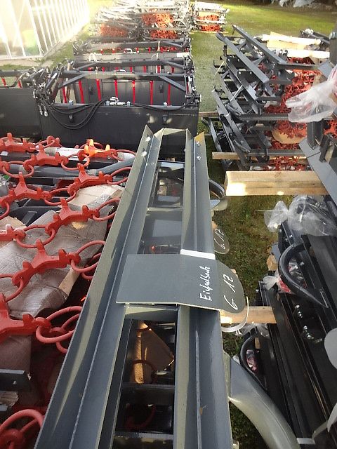 H  L  M -Wiesenegge - 6 Meter- 4 Reihig- 1 Z - Schwere Ausführung- Sonderspreis 6 Meter- 4 Reihig - Schwere Ausführung - 1- Z - Kombistern- hydraulisch klappbar