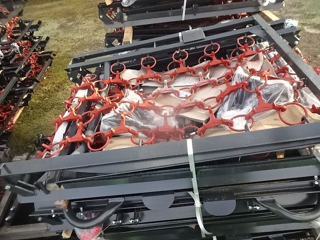 H  L  M -Wiesenegge - 6 Meter- 4 Reihig- 1 Z - Schwere Ausführung- Sonderspreis 6 Meter- 4 Reihig - Schwere Ausführung - 1- Z - Kombistern- hydraulisch klappbar