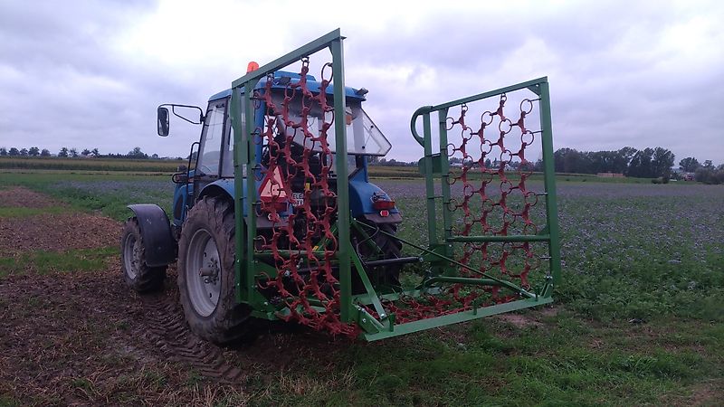 H  L  M -Wiesenegge - 6 Meter- 4 Reihig- 1 Z - Schwere Ausführung- Sonderspreis 6 Meter- 4 Reihig - Schwere Ausführung - 1- Z - Kombistern- hydraulisch klappbar