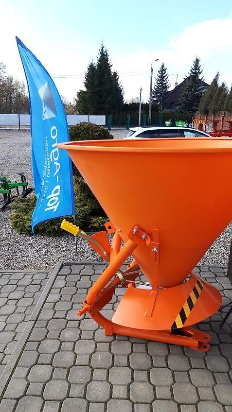 Top-Agro Winterdienststreuer Salzstreuer Sandstreuer NEU 200L Plane SSO200 WINTERAKTION