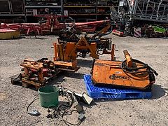 Dücker Auslegemulcher, Teileträger, z.T. demontiert, Zustand s. Fotos