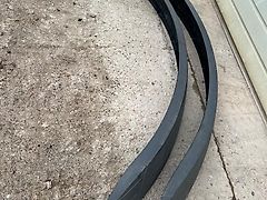 Fendt Kotflügelverbreiterungen mit kleinen Beschädigungen, 737.812.602.012 und 737.812.602.022