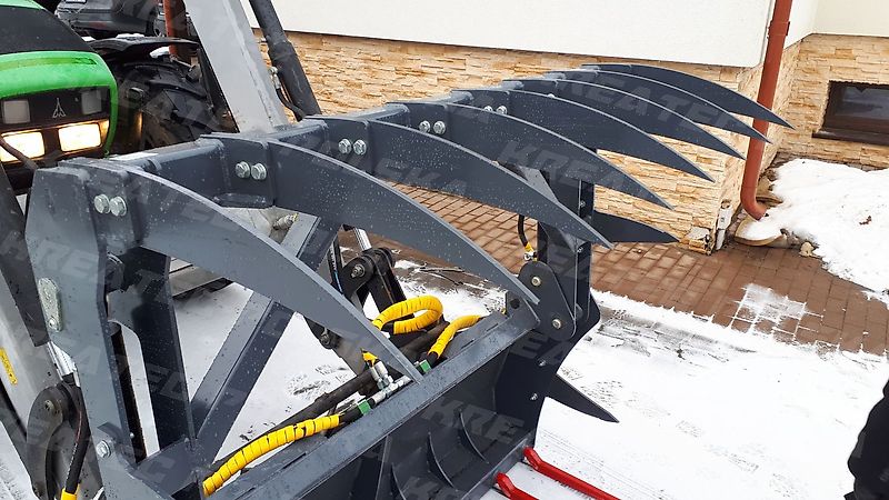 KREATEC Dunggabel, Krokodilgebiss mit Hardox Zähne