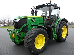 John Deere 6150R 2014 Rok, Przedni TUZ WOM, Stan Bardzo Dobry