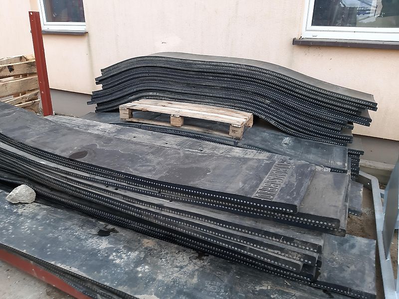 Agro Trade Combi 3 in 1 Euro Rubberschuif Gummischieber verzinkt Hydraulisch Schwenkbar euro Mistschieber Gülleschieber