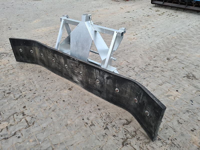 Agro Trade Combi 3 in 1 Euro Rubberschuif Gummischieber verzinkt Hydraulisch Schwenkbar euro Mistschieber Gülleschieber