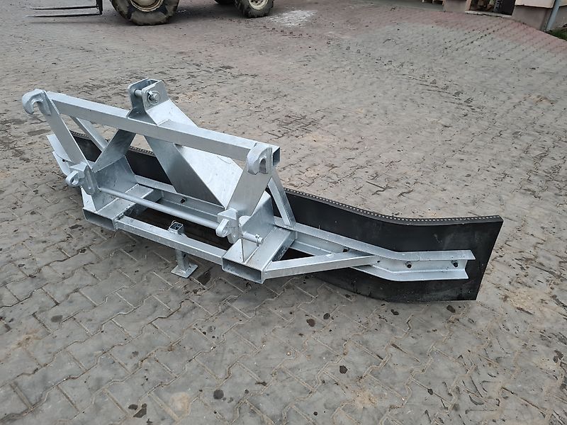 Agro Trade Combi 3 in 1 Euro Rubberschuif Gummischieber verzinkt Hydraulisch Schwenkbar euro Mistschieber Gülleschieber