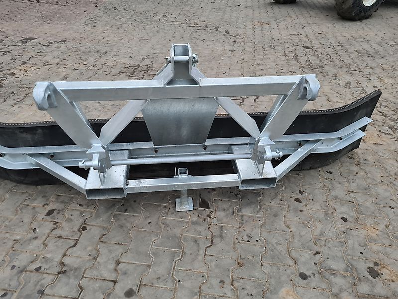 Agro Trade Combi 3 in 1 Euro Rubberschuif Gummischieber verzinkt Hydraulisch Schwenkbar euro Mistschieber Gülleschieber