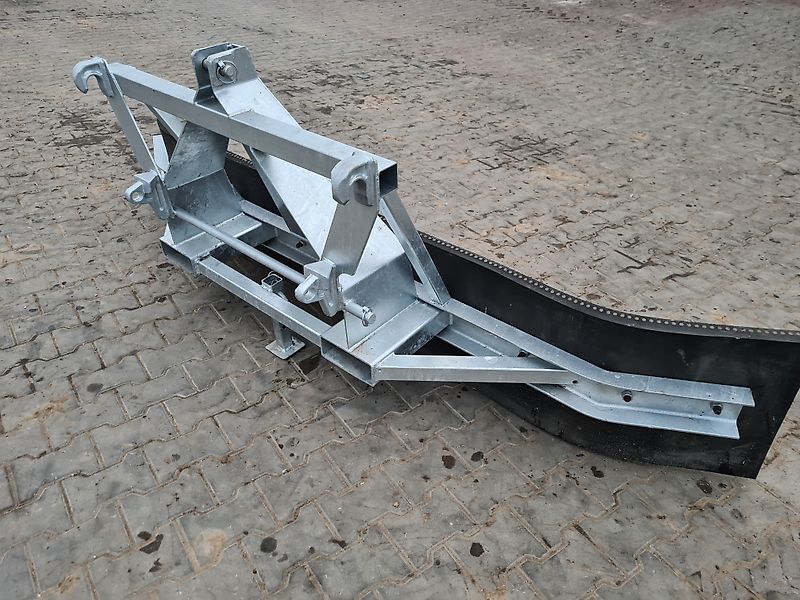 Agro Trade Combi 3 in 1 Euro Rubberschuif Gummischieber verzinkt Hydraulisch Schwenkbar euro Mistschieber Gülleschieber