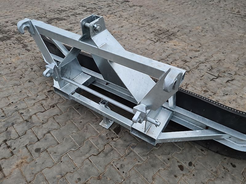 Agro Trade Combi 3 in 1 Euro Rubberschuif Gummischieber verzinkt Hydraulisch Schwenkbar euro Mistschieber Gülleschieber