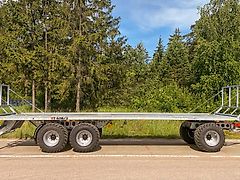 CynkoMet Ballentransportwagen / Bale platform / Remorque pour balles / Rimorchio per balle / Przyczepa do przewozu bel