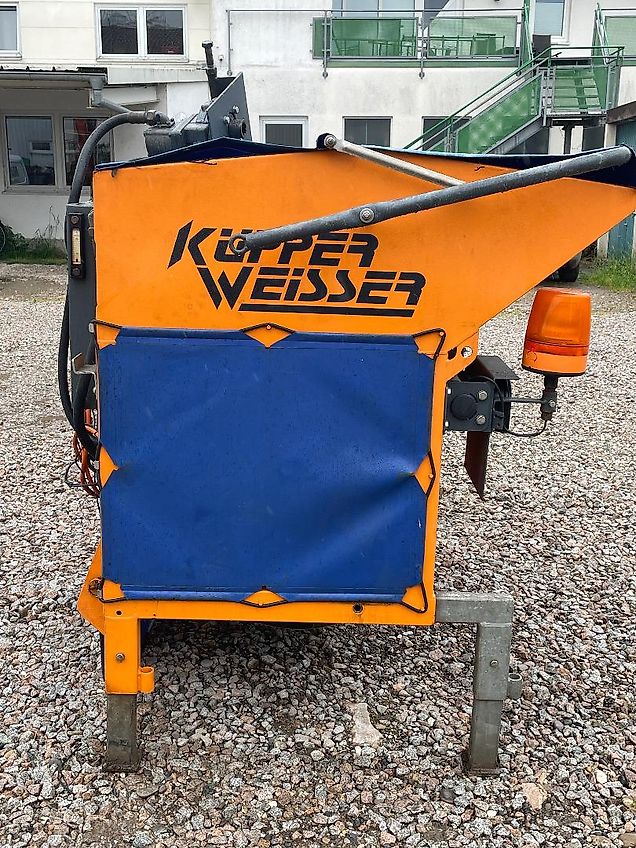 Küpper-Weisser Teller-Salzstreuer mit Bedienteil