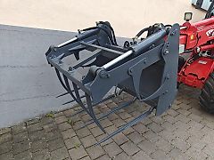 Krokodilgebiß hydr. Niederhalter Lader EURO Hof Rad Front Tele