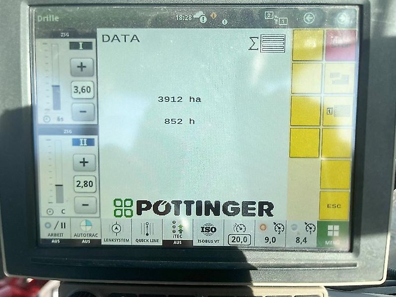 Pöttinger Terrasem C 6 Artis-Plus nur 3800ha