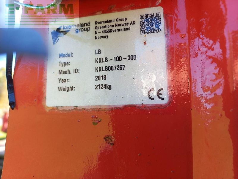Kverneland lb 100/3000